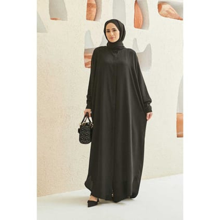 6571-Standart Abaya Siyah 6571-Standart Abaya Siyah