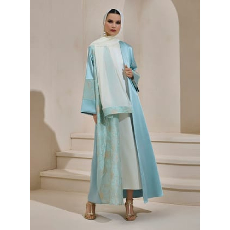 VERA ABAYA SET - Mint Yeşili - AL SHEIKHA